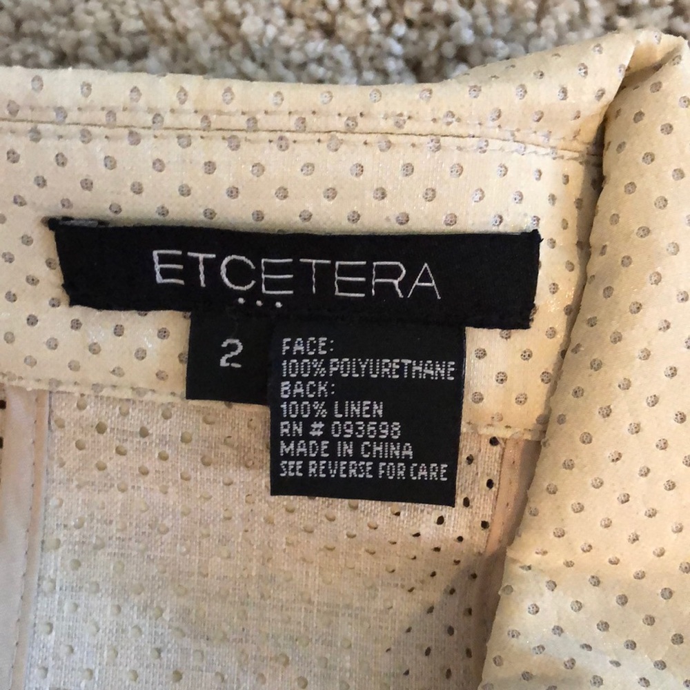 Etcetera Perforated Lightweight Jacket - image 5